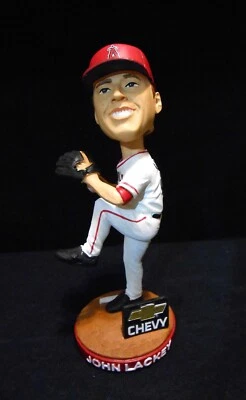 Los Angeles Angels #41 John Lackey Bobblehead MLB Anaheim Angels Bobble    - Image 1 of 4