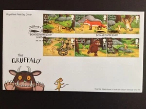 GB 2019 The Gruffalo Set on Unaddressed First Day Cover - Donaldson Road S/H/S - Picture 1 of 1