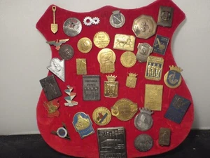 Collection Swedish Fairs and Convention metal Pins 1920s-1950s - Picture 1 of 7