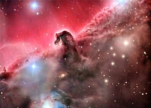 Pferdekopfnebel FOTO Oriongürtel Hubble Teleskop Weltraumkunst Druck 5x7 - Bild 1 von 2
