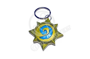 2014 Blizzcon EXCLUSIVE Blizzard Hearthstone Light Up Keychain - Picture 1 of 2