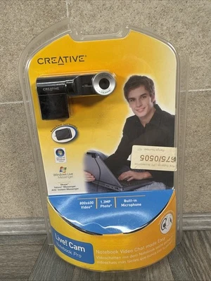 Creative Live Cam Notebook Pro Webcam - USB Windows XP Retro Brand New - Image 1 of 4