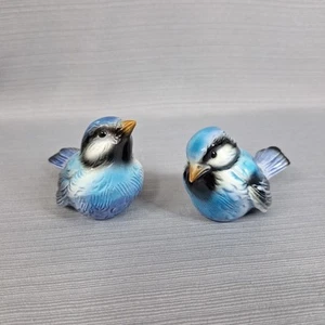 Vintage Goebel Baby Blue Bird Figurines West Germany Pair CV72 & CV74 - Picture 1 of 13