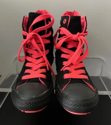 Converse молодежи Chuck Taylor все звезды молнии высоты верхний кроссовок размер 2 - Изображение 1 из 4