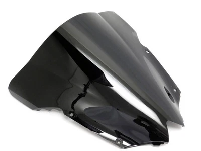 ABS Black Double Bubble Windscreen Windshield for 2008-2016 Yamaha YZF R6 - Image 1 of 4