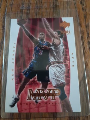 2000-01 Upper Deck - Game Jersey Edition Stephon Marbury #407 - Image 1 of 2