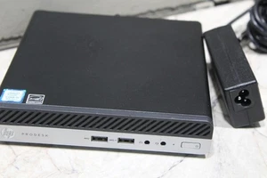 HP ProDesk 400 G4 DM Mini Desktop i5-8500T 2.1GHz WiFi 16GB 256GB SSD HDMI W10P - Picture 1 of 13