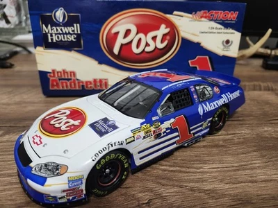 XRARO John Andretti #1 Post Maxwell House 2004 1/24 Diecast Monte Carlo SS Foto 1 de 4