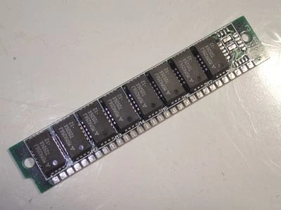 Lot 10x TI & OKI 8MB 30pin EDO SIMM RAM MEMORY  TM4256HU8 / MSC2304-12YS8 OM-2 - Image 1 of 3