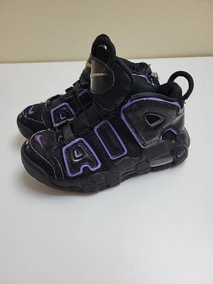 Nike Air More Uptempo “Black/Action Grape” Talla 12C Pippen DX5955-001 Foto 1 de 4