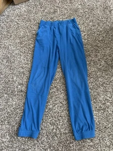 Kids Large 14-16 Columbia Blue Fleece Pants - Picture 1 of 5