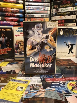 Das Mac D. Massaker 1987 Uncut VHS German PAL Video Hartbox Bloody Wednesday - Bild 1 von 4