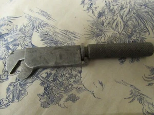 Vtg. Boos Tool Corp. Kansas City, MO Chrome - Molybdenum Adjustable Wrench - Picture 1 of 15
