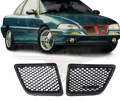 For 1992-1995 Pontiac Grand Am New Grille Assembly Black Front, Left, Right - Image 1 of 4