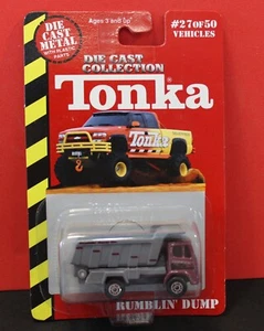 Tonka Ramblin' Dump Truck #27 Die Cast Metal Maisto Product No.15130 Neu in OVP  - Bild 1 von 3