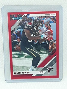 Julio Jones 2019 Donruss Football - RED PRESS PROOF VARIATION - Atlanta Falcons - Bild 1 von 2