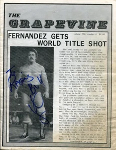 THE GRAPEVINE - NWA FLORIDA - SIGNED BY LANE - FERNANDEZ - ATLAS - KEIRN - 1981 - Picture 1 of 8