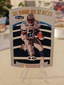 1999 EMMIT SMITH Fleer Ultra CASE HIT As Good as it Gets #11AG HOF - Picture 1 of 2