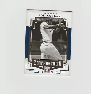 2015 COOPERSTOWN JOE MORGAN BLUE / 25 - Picture 1 of 1