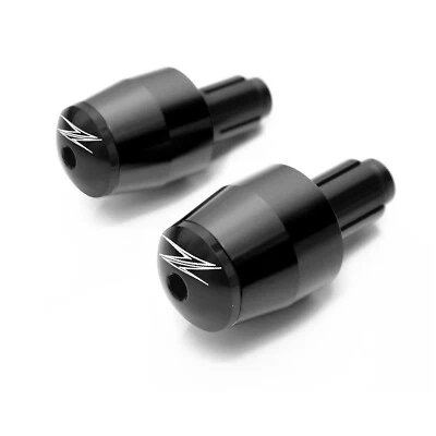 CNC Black Bar Ends Kit LIM For Kawasaki Z125 Pro 16 17 18 19 - Image 1 of 3