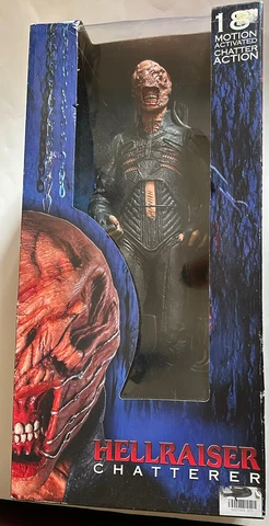 VINTAGE 18" DELUXE HELLRAISER CHATTERER FIGURE  NECA 2003 NEW Cover