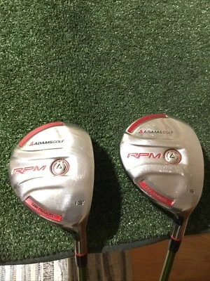 Adams RPM Tour Prototype Woods Set (13* W & 16* W) Stiff Aldila NV 75g Graphite - Image 1 of 4