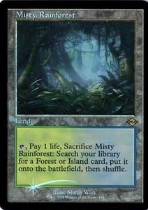 Misty Rainforest NM/M* FOIL RETRO Modern Horizons 2 ENGLISH 438 mtg -UnltdCards - Picture 1 of 2