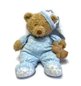 Gund Baby Paisley Baby Collection Blue Pajama Bear Holding Mini Teddy 58270 - Picture 1 of 8