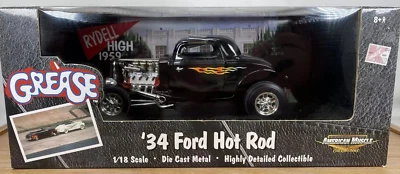 1/18 ( IB -  38 ) Ertl American Muscle 1934 Ford Hot Rod from Grease - Image 1 of 4