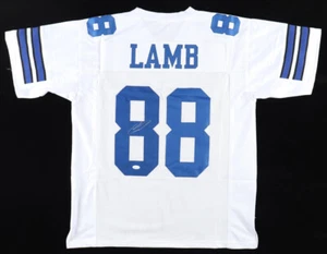 CeeDee Lamb Signed Jersey (JSA) Dallas Cowboys - Picture 1 of 3