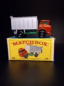 Matchbox #26C G.M.C. Tipper Truck 1968 In Original E4 Box