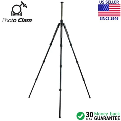 Photo Clam PTA514S 57.9" Aluminum 4 Section Tripod - Image 1 of 4