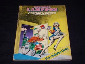1977 NATIONAL LAMPOON MAGAZINE - FRENCH COMICS THE KIND MEN LIKE - L 17144 - Picture 1 of 2