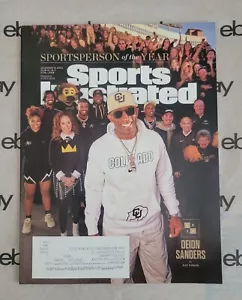 SPORTS ILLUSTRATED MAGAZINE December 15, 2023 DEION SANDERS New with Mailing Lbl - Picture 1 of 2