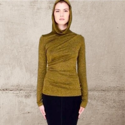 T Alexander Wang Top Women's Small Green Utilitarian Futuristic Cybercore - Image 1 of 4