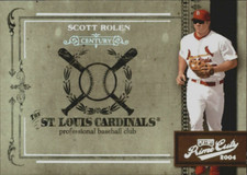 Scott Rolen SSP #'d /50 WOW 2004 Playoff Prime Cuts II Century SILVER #69 HOF