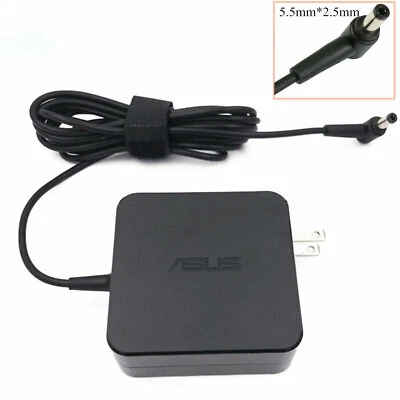 IPARTGO New Laptop Charger AC Adapter Power Supply ADP-65GD 19V 3.42A 65W For ASUS X401A