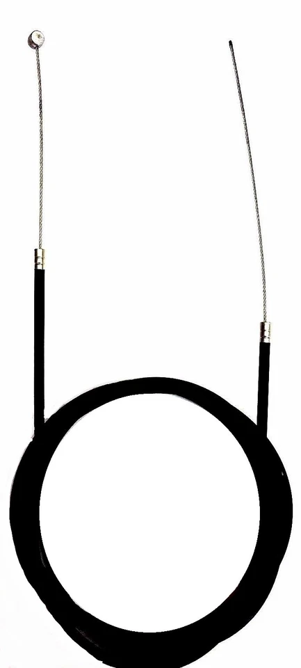 FELLERS SMALL ENGINES 73" BRAKE CABLE IN A 65" BLACK SLEEVE FOR GAS & ELECTRIC SCOOTERS