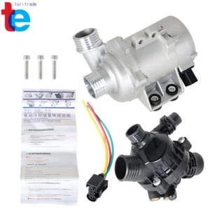 Water Pump W/Thermostat &Bolt For BMW 128i 325i 328i 528i 530i X3 11517586925 - Picture 1 of 10
