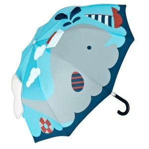 Children's 3D Umbrella - Whale & Boat - Picture 1 of 5