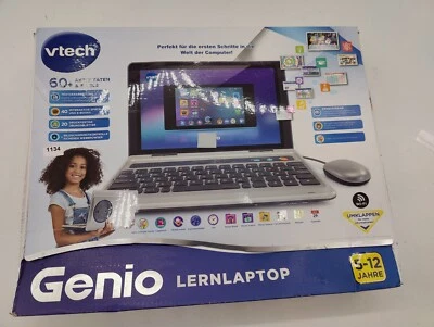 VTech Genio Lernlaptop – Lerncomputer mit Internetzugang, Textprogramm - Bild 1 von 4