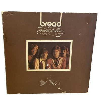Bread Baby I'm-A Want You (Vinyl, 1972) Elektra EKS-75015 Good LP Record Album - Image 1 of 4