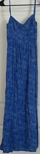 hollister maxi dress- Small - Tie Back - Blue - Picture 1 of 6