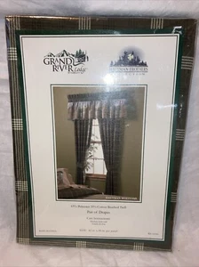 Cabelas Grand River Lodge Hartman Bros. Whitetail Drapes 42” X 84” New - Picture 1 of 3