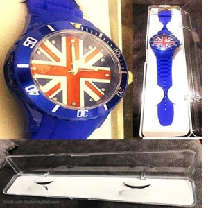 ST GEORGES union jack watch football world cup 2026 UK PROUD TO BE BRITISH NEW - Picture 1 of 4
