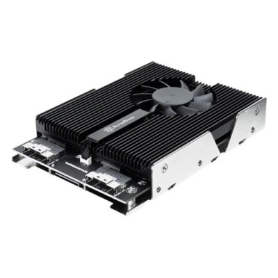 Silverstone SST-SDP13B 4 x PCIe NVMe M.2 SSD 3.5inch Bay Adapter - Image 1 of 4
