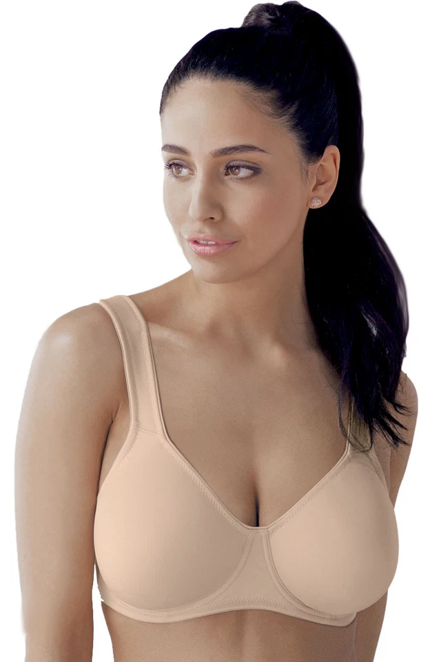 Sujetador con aros Rosa Faia de ANITA serie Twin 5490 talla 65-100 B-H en FB. Desierto