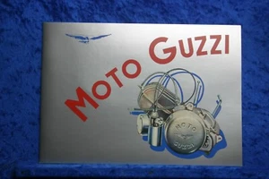 Moto Guzzi Prospekt 1952 Airbone Sport 250 (M1025) reimpresión archivo editorial - Imagen 1 de 5