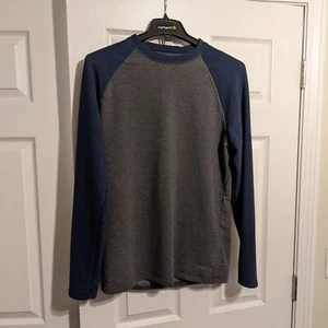 Orvis Classic Collection Raglan Langarm Gr. Medium grau und blau - Bild 1 von 5