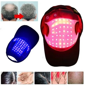 Gorra de crecimiento del cabello terapia de luz roja LED regeneración rápida antipérdida de cabello - Imagen 1 de 16